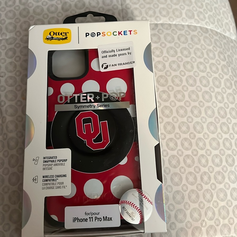 OU PopSocket Case for iPhone 11 ProMax